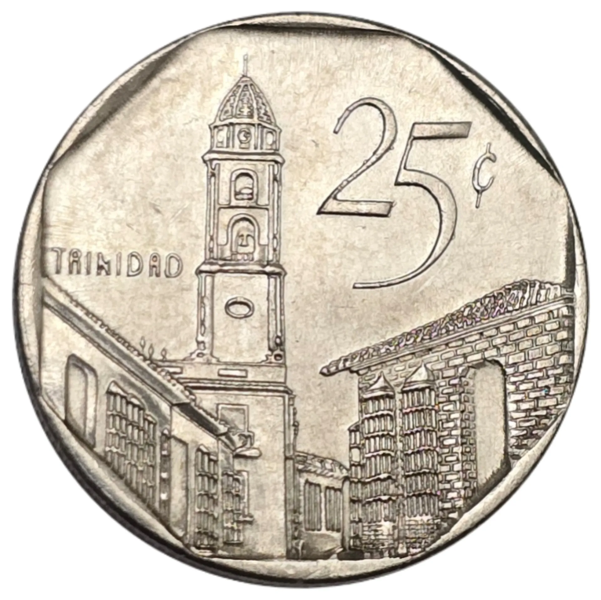 سکه کوبا 25 سنتاووس کوبا